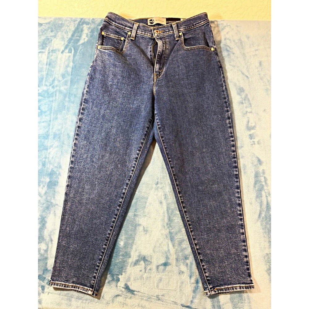 Levi's SilverTab Mom Jeans High Rise Tapered Blue Denim Women Size W31 L27 31x27